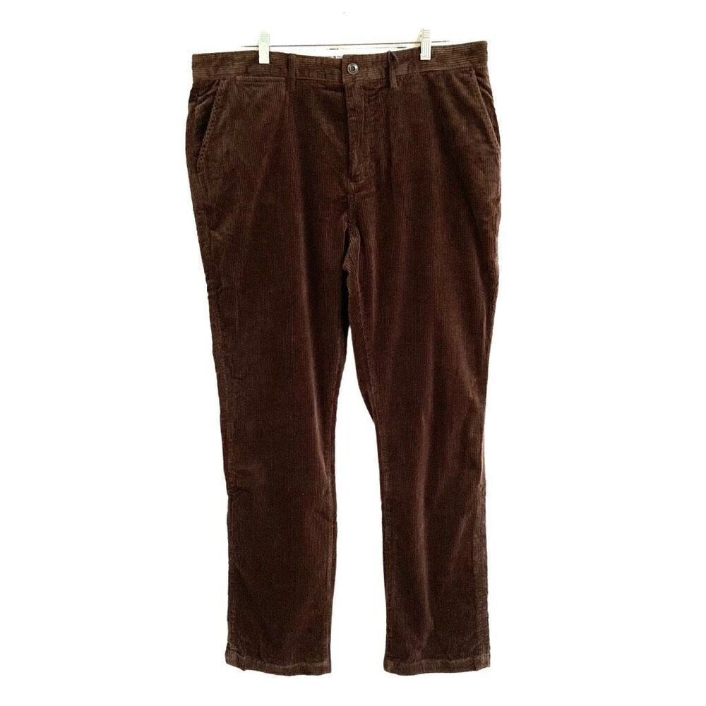 Taylor Stitch The SLIM Foundation Espresso Brown Cords Pants Men's Variety Sizes